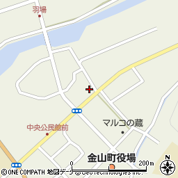 山形県最上郡金山町金山389周辺の地図