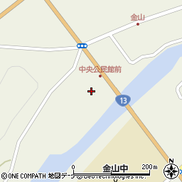 山形県最上郡金山町金山992周辺の地図