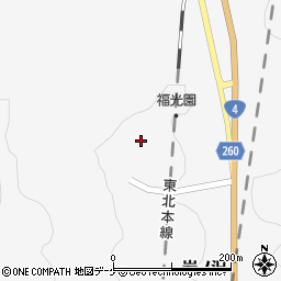 岩手県一関市真柴武奈沢周辺の地図