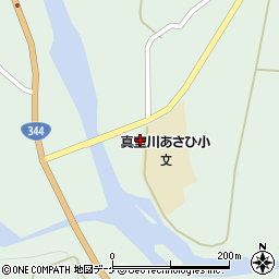 山形県最上郡真室川町大沢1384周辺の地図