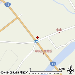 山形県最上郡金山町金山936-1周辺の地図