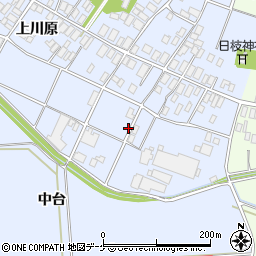 山形県酒田市砂越上川原698周辺の地図