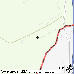 岩手県一関市萩荘問答谷地周辺の地図