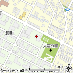 リリーほくと商事株式会社　酒田支店周辺の地図