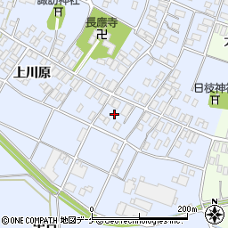 山形県酒田市砂越上川原12周辺の地図