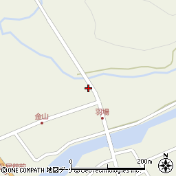 山形県最上郡金山町金山962周辺の地図