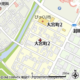 渡建庄内営業所周辺の地図