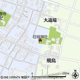 日枝神社周辺の地図