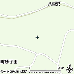 岩手県一関市藤沢町砂子田新城沢268周辺の地図