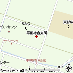 荘内銀行酒田市平田総合支所 ＡＴＭ周辺の地図