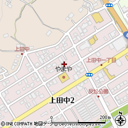 上田中ベースダイナー周辺の地図