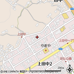 かまた家具製作所　上田中工場周辺の地図