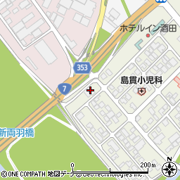 文化シヤッターサービス株式会社　酒田サービスステーション周辺の地図