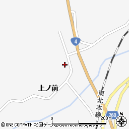 岩手県一関市真柴上ノ前82周辺の地図