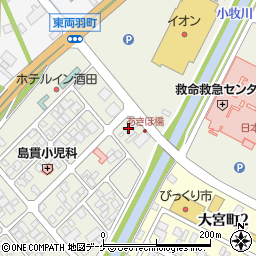 ＥＮＥＯＳ　Ｄｒ．Ｄｒｉｖｅ酒田大宮店周辺の地図