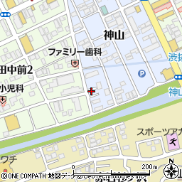 近藤サナモア療院周辺の地図