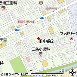 [葬儀場]葬祭会館田中前偲泉周辺の地図