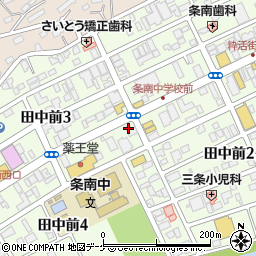 三浦時計店周辺の地図