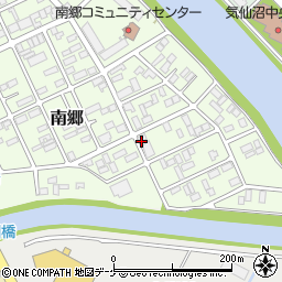 〒988-0043 宮城県気仙沼市南郷の地図