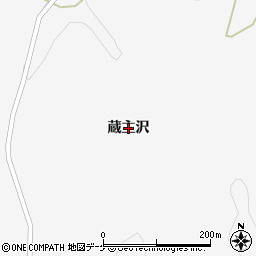 岩手県一関市真柴（蔵主沢）周辺の地図