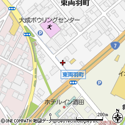 モスバーガー酒田南店周辺の地図