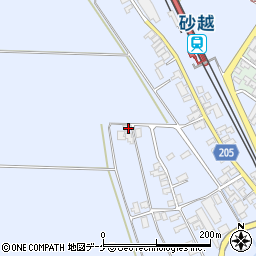 山形県酒田市砂越上川原339周辺の地図