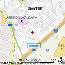 株式会社バイタルエクスプレス　酒田営業所周辺の地図