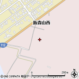山形県酒田市宮野浦（飯森山西）周辺の地図