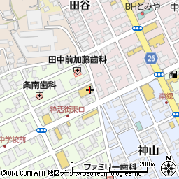 株式会社スーパー片浜屋　市立病院前店周辺の地図