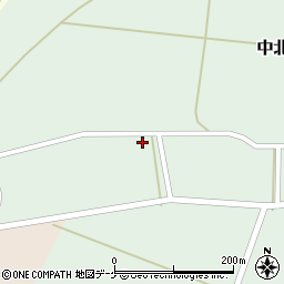 山形県酒田市中北目高田周辺の地図