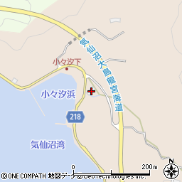 宮城県気仙沼市小々汐49周辺の地図