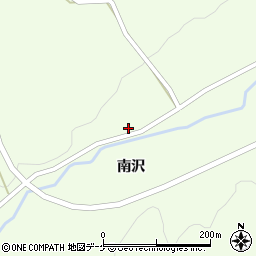 岩手県一関市萩荘南沢222周辺の地図