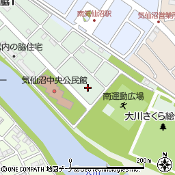 宮城県気仙沼市内の脇周辺の地図