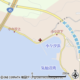 宮城県気仙沼市小々汐20-1周辺の地図