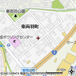 山形県酒田市東両羽町5-18周辺の地図