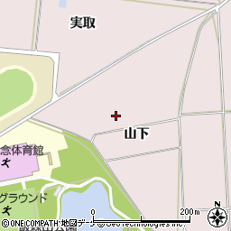 山形県酒田市宮野浦山下周辺の地図
