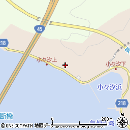 宮城県気仙沼市小々汐11-1周辺の地図