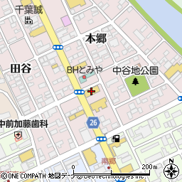 仙台トヨペット気仙沼店周辺の地図