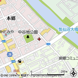 三和電機商事株式会社　気仙沼営業所周辺の地図