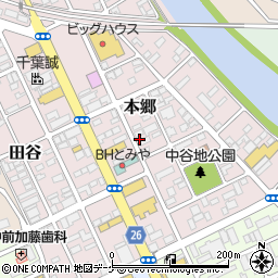 新京本郷店周辺の地図