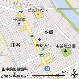 南弘荘周辺の地図