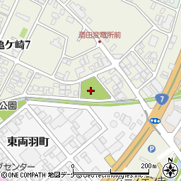 亀ヶ崎７公園周辺の地図