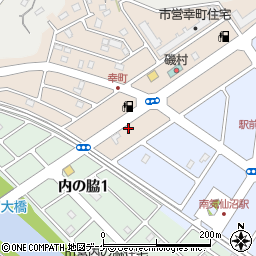 ニッポンレンタカー気仙沼営業所周辺の地図