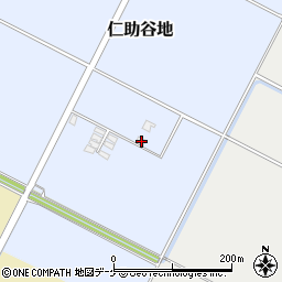 山形県酒田市仁助谷地173-4周辺の地図