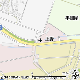 山形県酒田市大町西上野周辺の地図