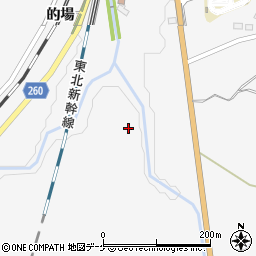 岩手県一関市真柴要害周辺の地図