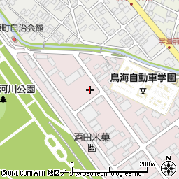 宝商事株式会社　酒田支店周辺の地図