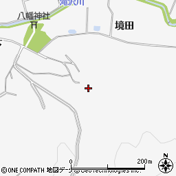 岩手県一関市真柴境田20-2周辺の地図