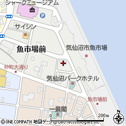 株式会社三亥気仙沼営業所周辺の地図