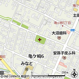 亀ヶ崎６公園周辺の地図